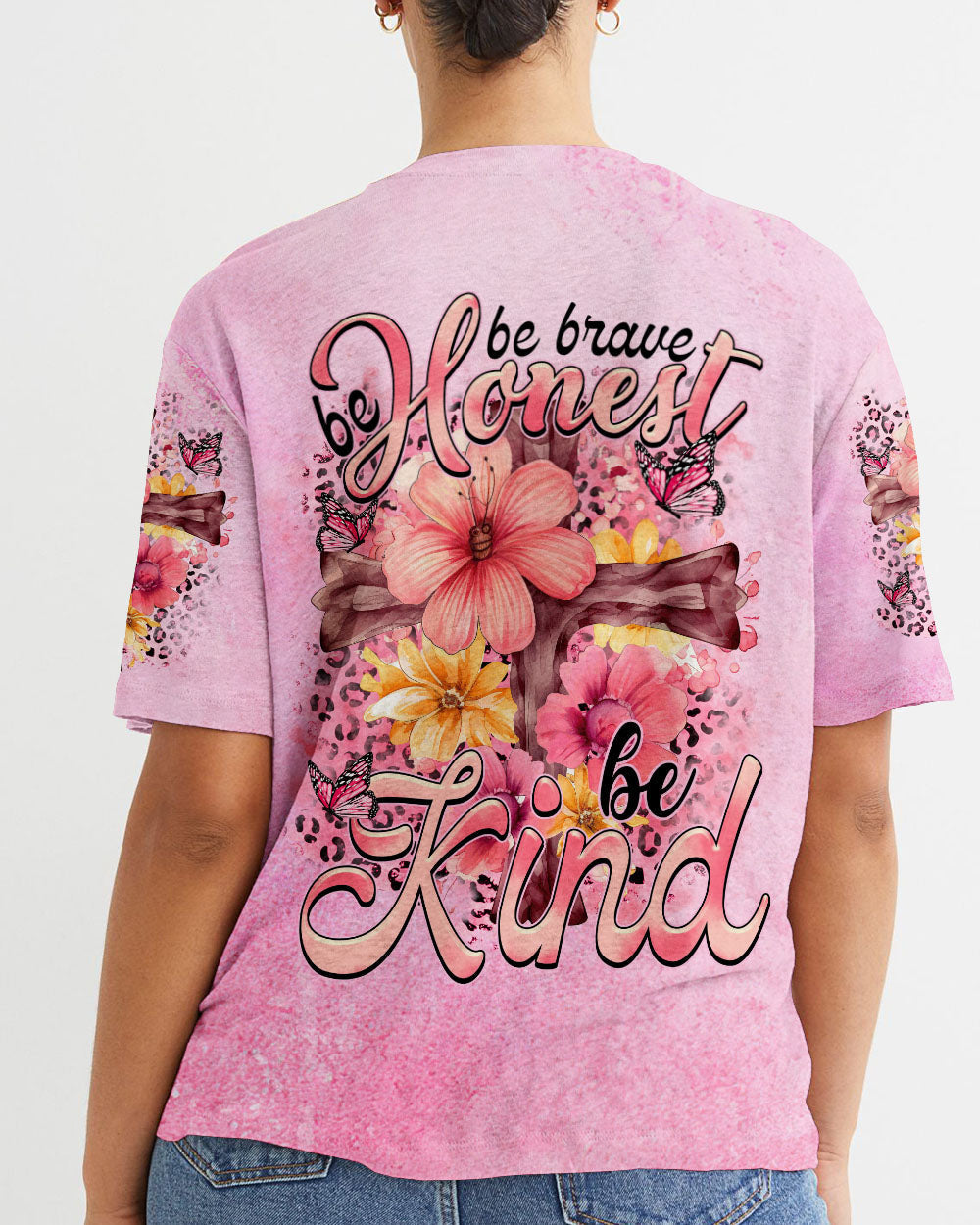 Be Kind Women's All Over Print Shirt - Tytm2707232, easychoo.com