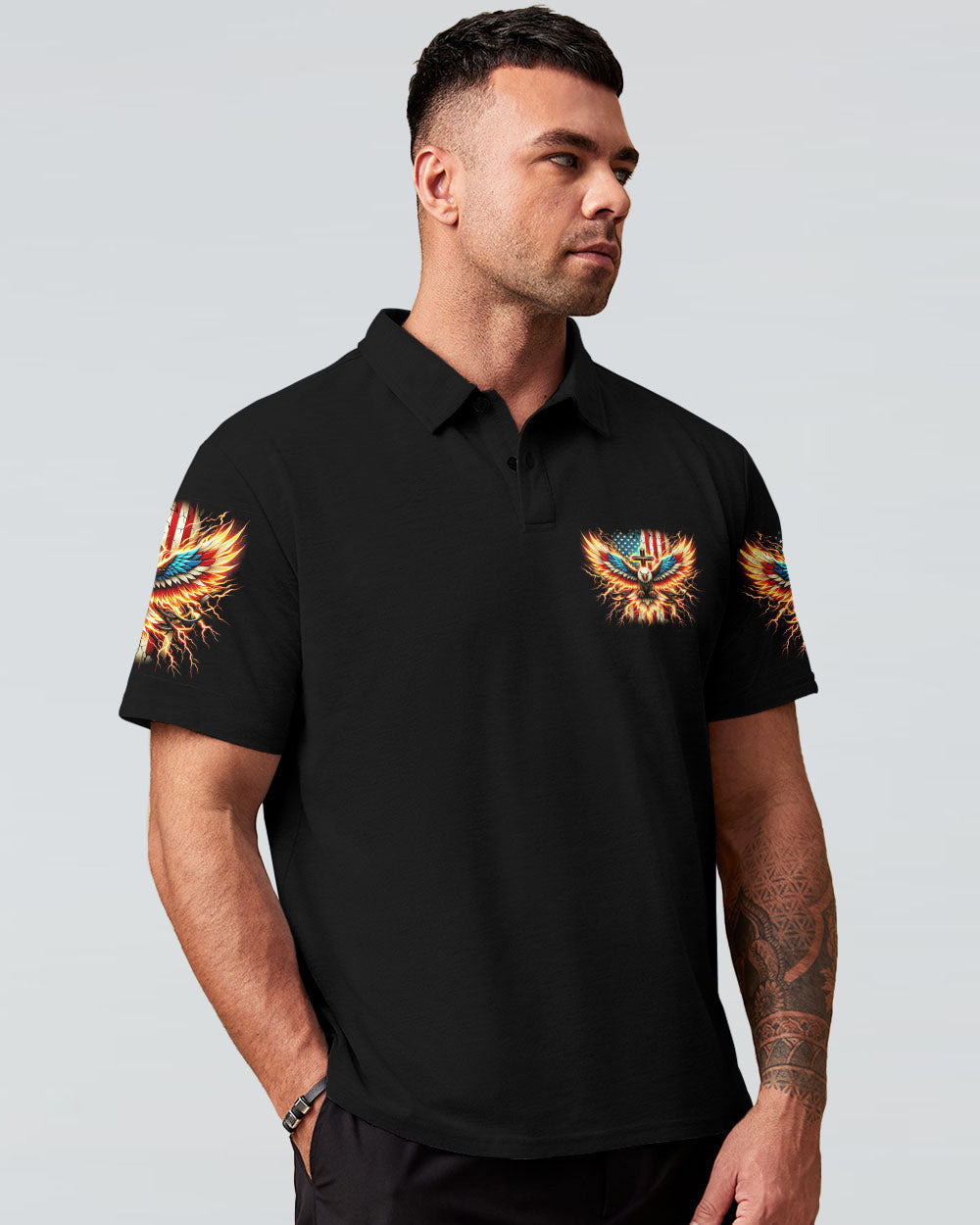One Nation Under God Men's All Over Print Shirt - Tytm1106241, easychoo.com