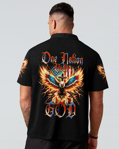 One Nation Under God Men's All Over Print Shirt - Tytm1106241, easychoo.com
