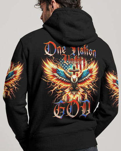 One Nation Under God Men's All Over Print Shirt - Tytm1106241, easychoo.com