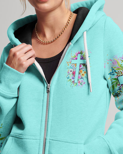 Never Underestimate A Woman Fueled By Prayer Women's All Over Print Shirt - Yhdu1708232, easychoo.com