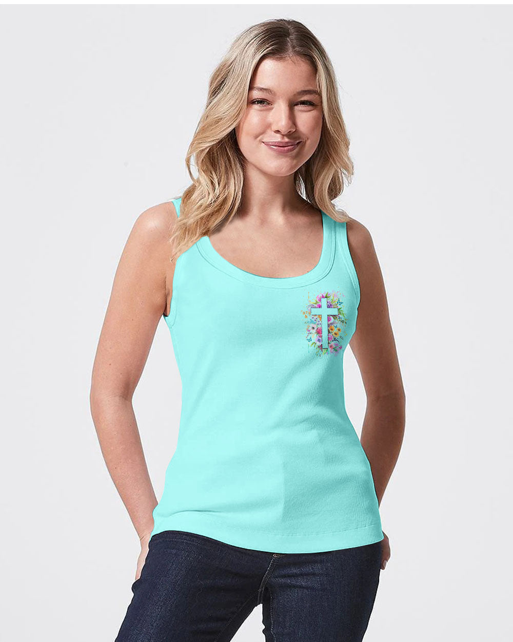 Never Underestimate A Woman Fueled By Prayer Women's All Over Print Shirt - Yhdu1708232, easychoo.com