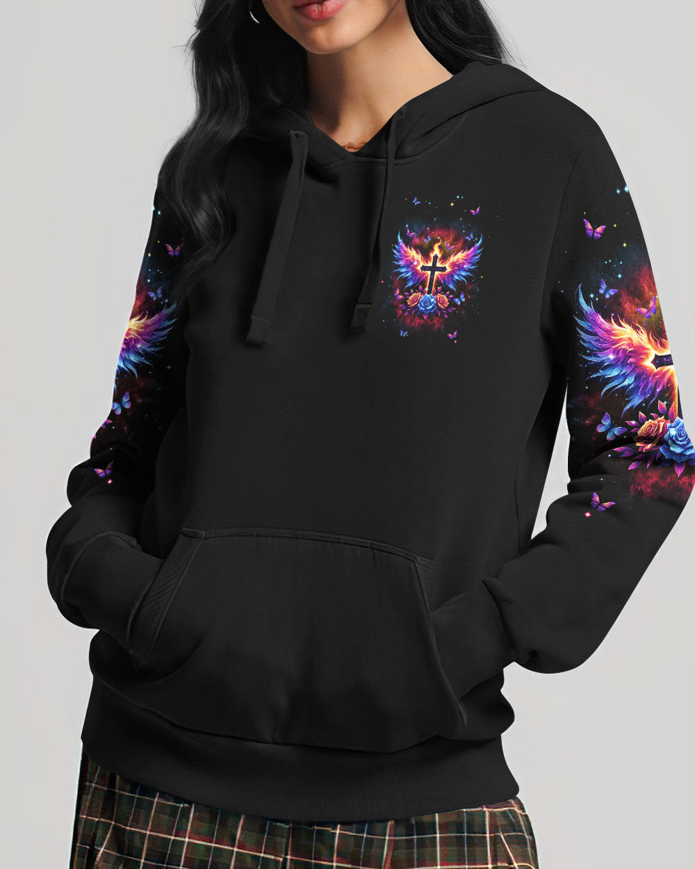 The Joy Of The Lord Cross Wings Women's All Over Print Shirt - Tlnt1206241, easychoo.com