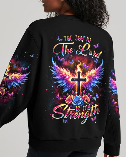 The Joy Of The Lord Cross Wings Women's All Over Print Shirt - Tlnt1206241, easychoo.com