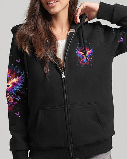 The Joy Of The Lord Cross Wings Women's All Over Print Shirt - Tlnt1206241, easychoo.com