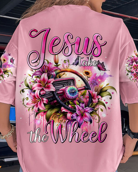 Jesus Take The Wheel Women's All Over Print Shirt - Tytm0905244, easychoo.com