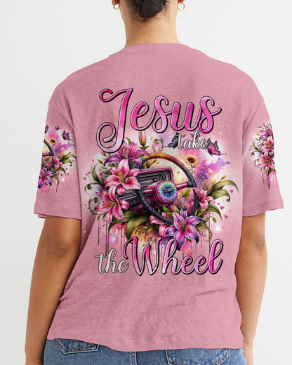 Jesus Take The Wheel Women's All Over Print Shirt - Tytm0905244, easychoo.com