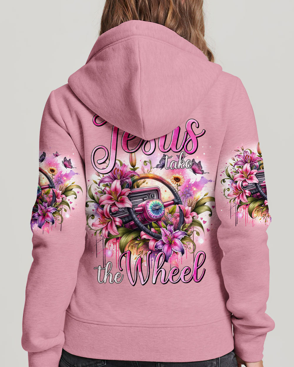 Jesus Take The Wheel Women's All Over Print Shirt - Tytm0905244, easychoo.com