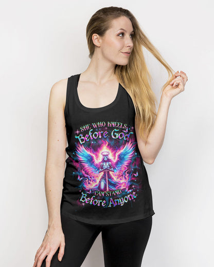 She Who Kneels Before God Women's All Over Print Shirt - Yhdu1005244, easychoo.com