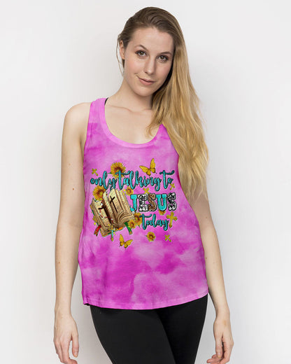 Only Talking To Jesus Today Women's All Over Print Shirt - Tltw1007234, easychoo.com