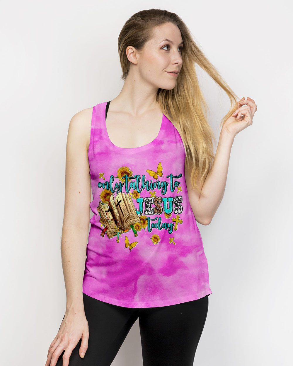 Only Talking To Jesus Today Women's All Over Print Shirt - Tltw1007234, easychoo.com