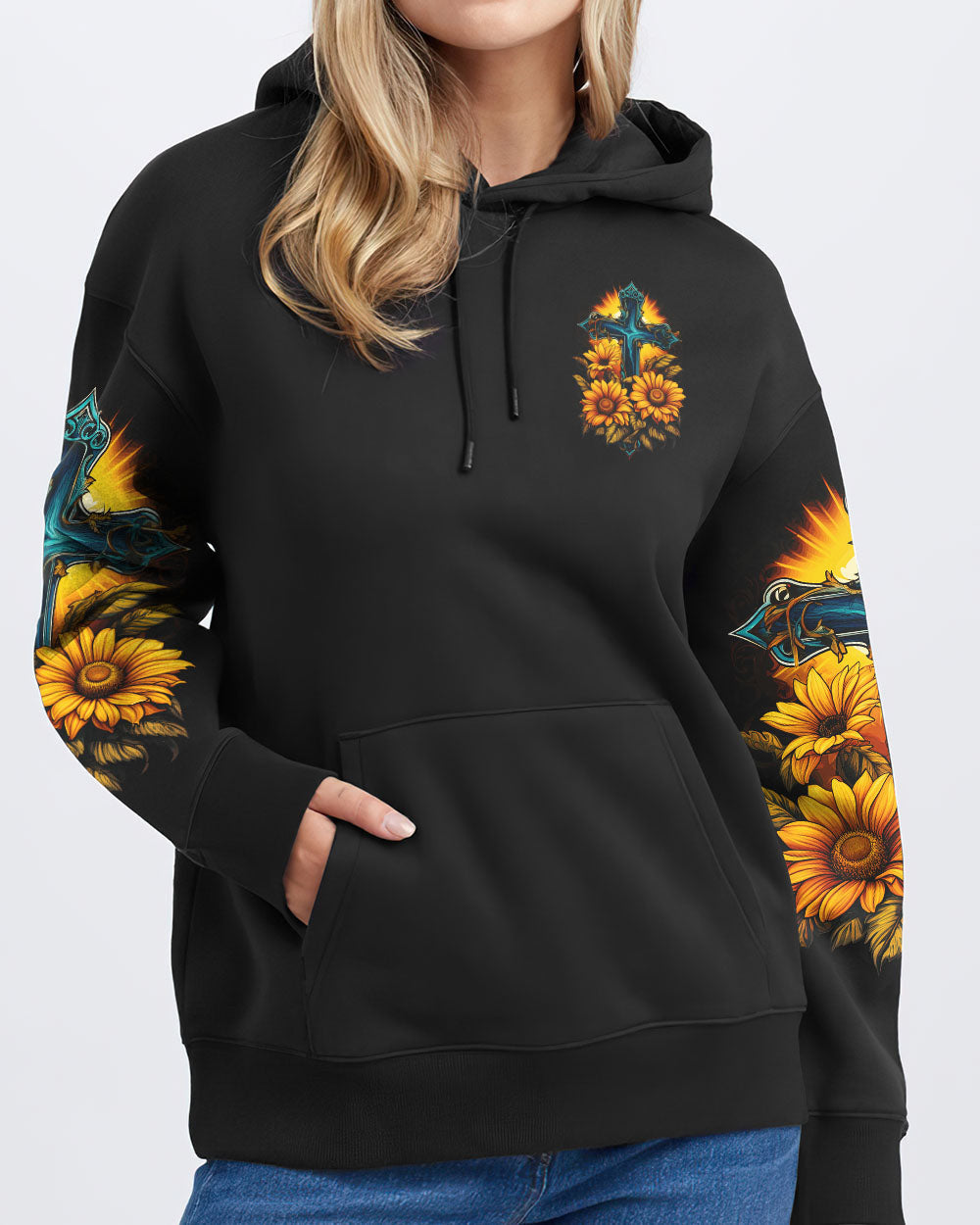 When You Pray God Listens Women's All Over Print Shirt - Ty0307231, easychoo.com