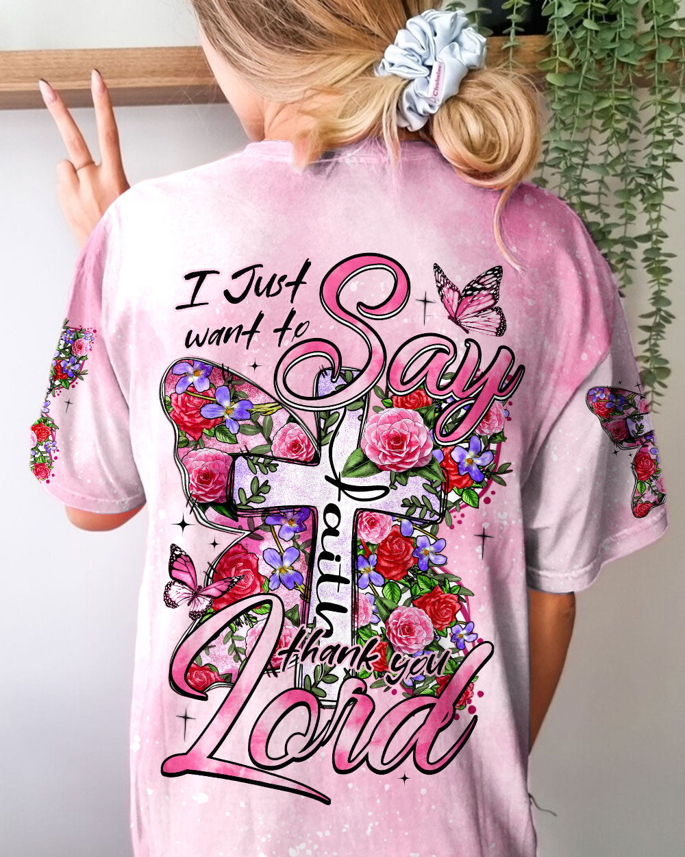 Thank You Lord Women's All Over Print Shirt - Tytm1007232, easychoo.com