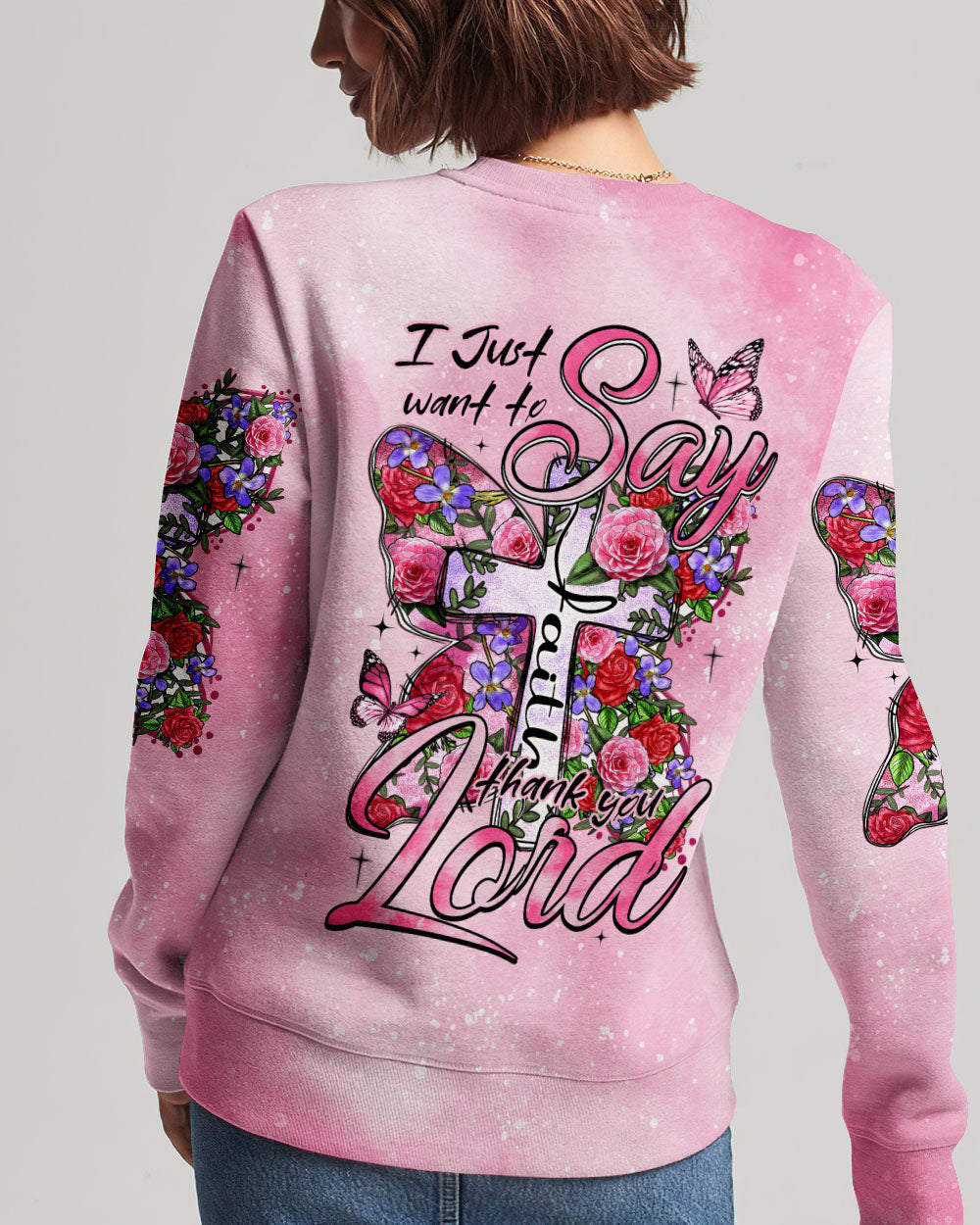 Thank You Lord Women's All Over Print Shirt - Tytm1007232, easychoo.com