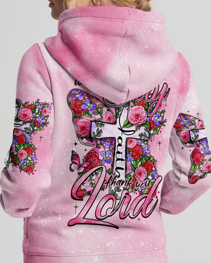 Thank You Lord Women's All Over Print Shirt - Tytm1007232, easychoo.com