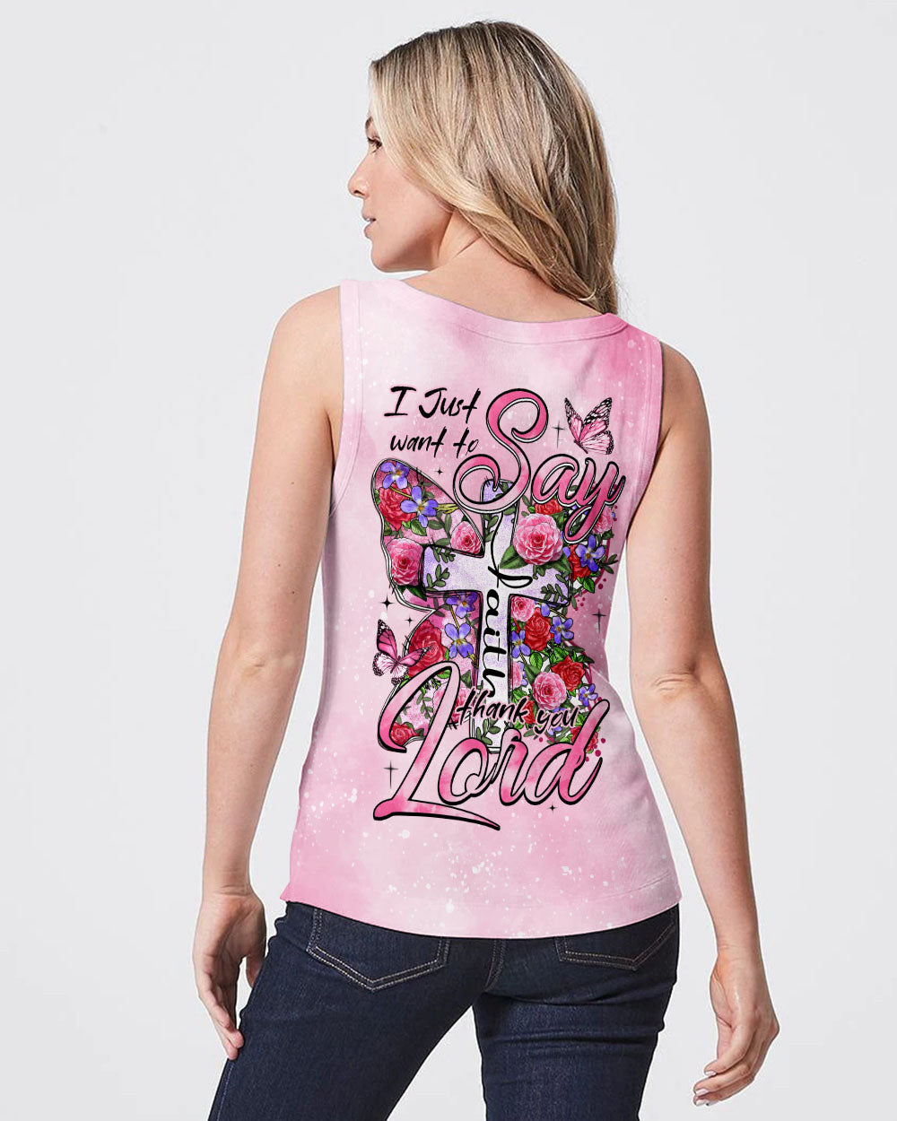 Thank You Lord Women's All Over Print Shirt - Tytm1007232, easychoo.com