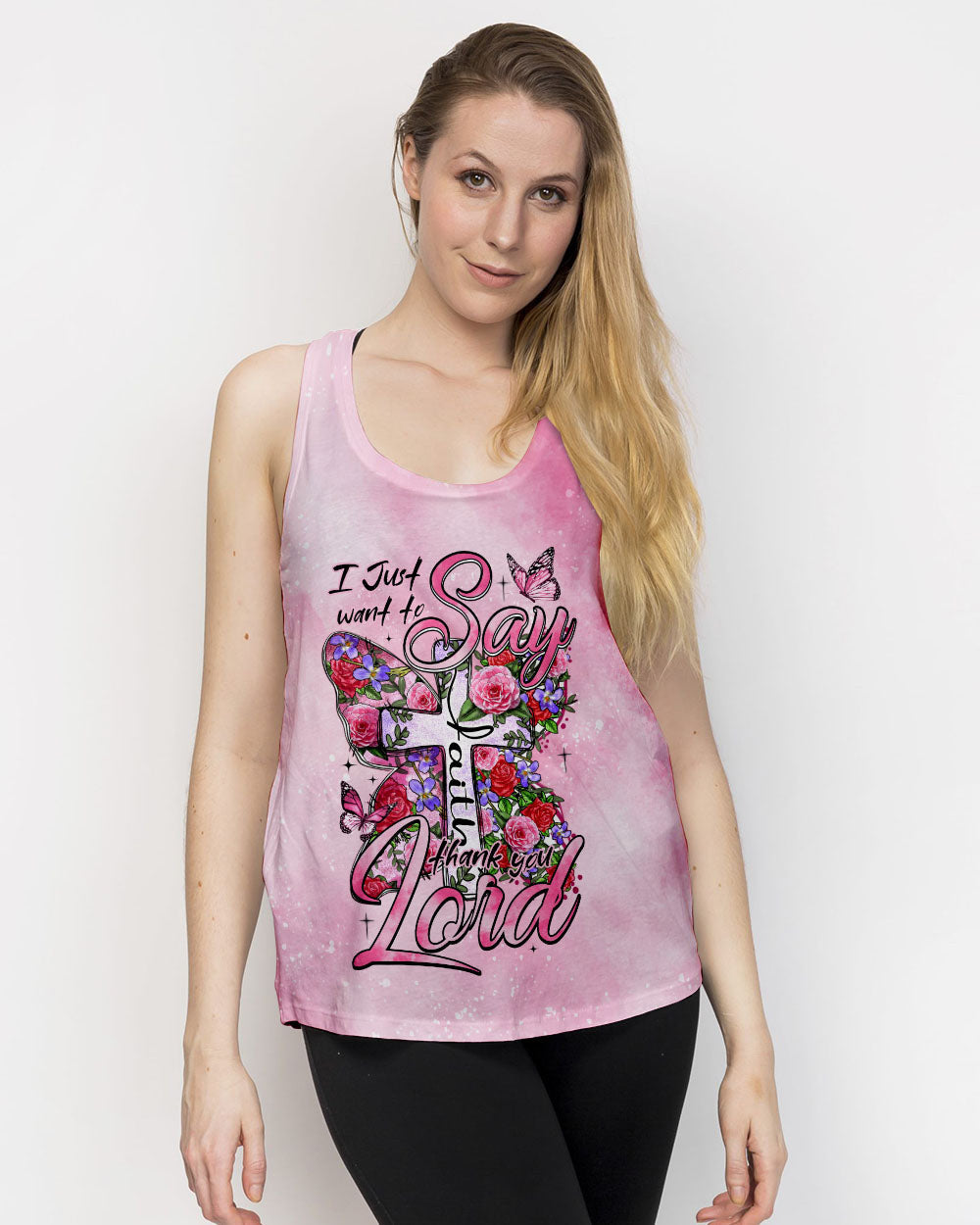 Thank You Lord Women's All Over Print Shirt - Tytm1007232, easychoo.com