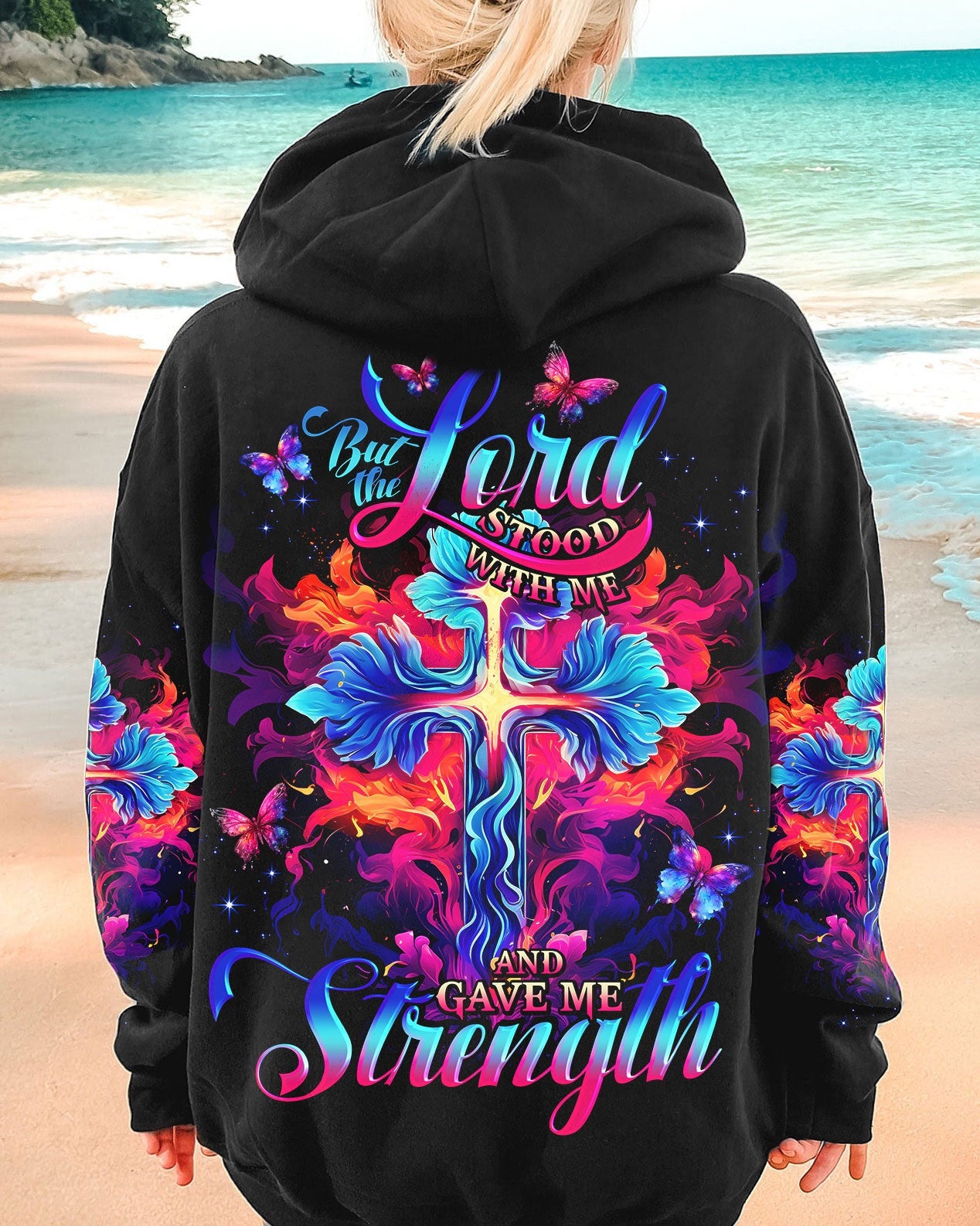 Lord Stood With Me Women's All Over Print Shirt - Tlno2408234, easychoo.com