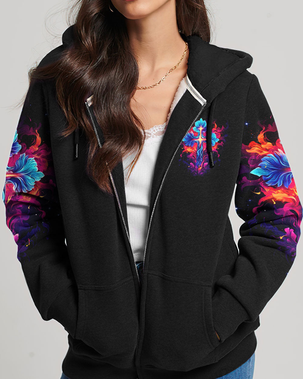 Lord Stood With Me Women's All Over Print Shirt - Tlno2408234, easychoo.com