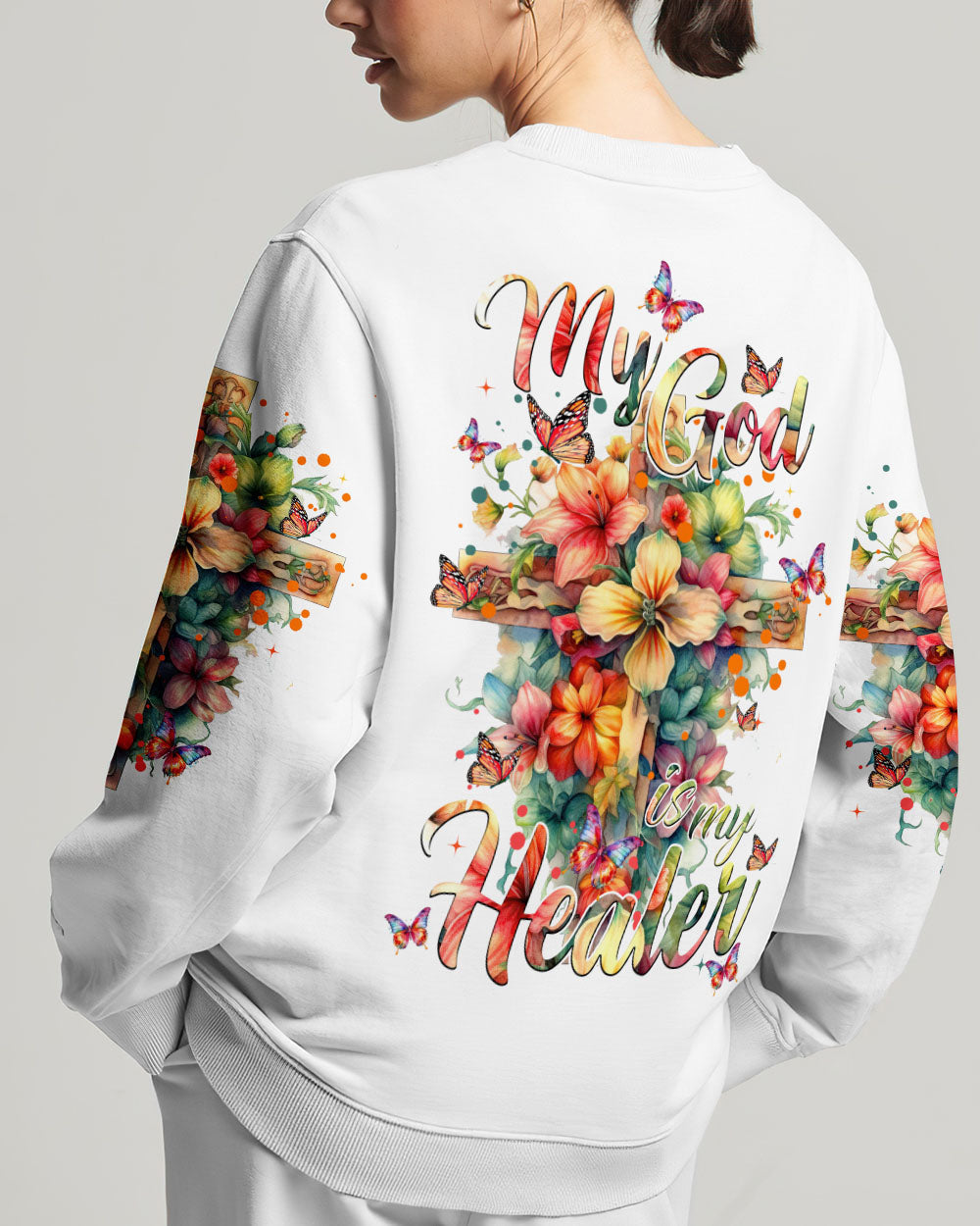 My God Is My Healer Women's All Over Print Shirt - Tytm1007233, easychoo.com