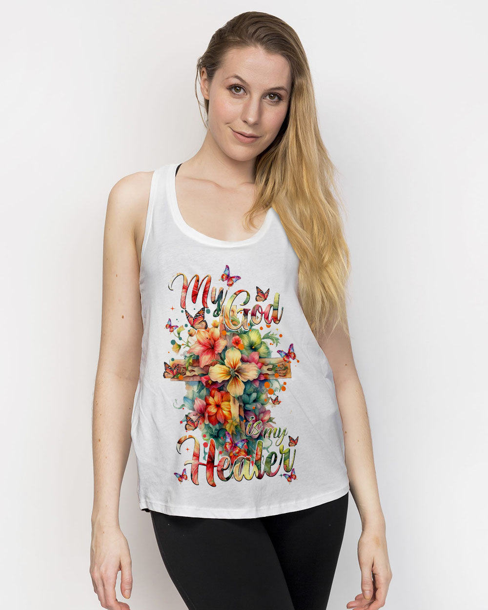 My God Is My Healer Women's All Over Print Shirt - Tytm1007233, easychoo.com