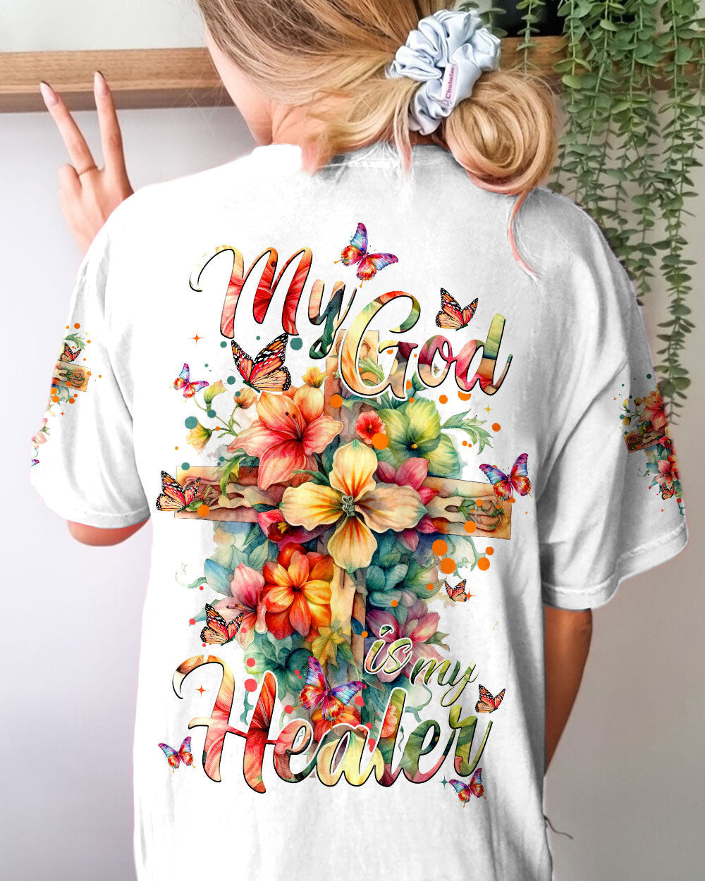 My God Is My Healer Women's All Over Print Shirt - Tytm1007233, easychoo.com