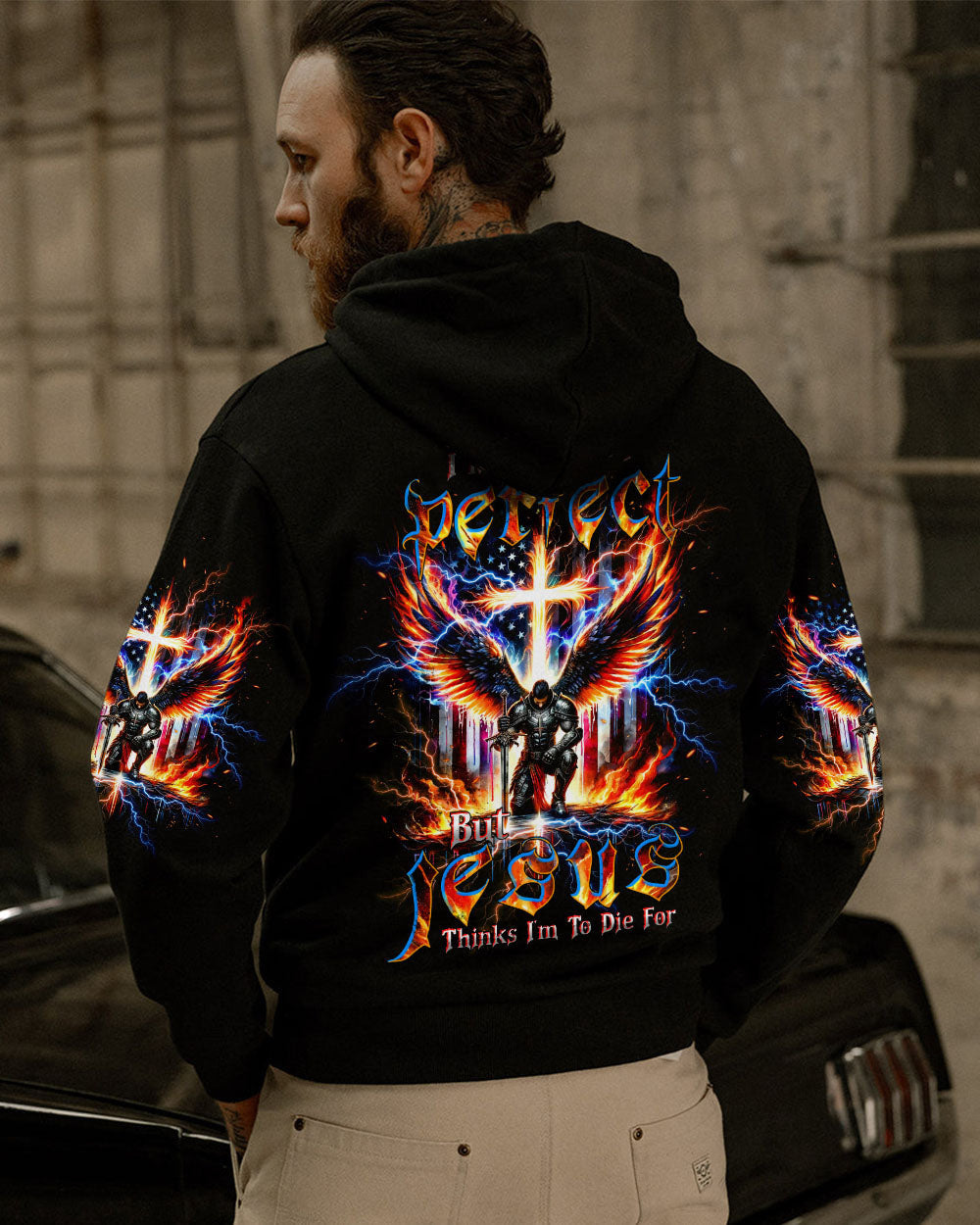 I May Not Be Perfect Warrior Men's All Over Print Shirt - Tltw0706244, easychoo.com