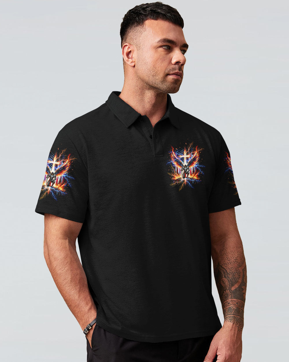 I May Not Be Perfect Warrior Men's All Over Print Shirt - Tltw0706244, easychoo.com