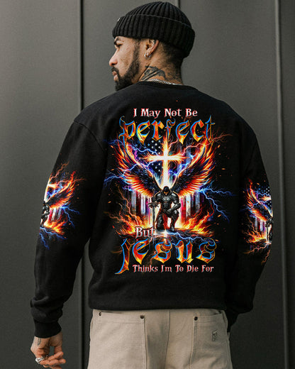 I May Not Be Perfect Warrior Men's All Over Print Shirt - Tltw0706244, easychoo.com