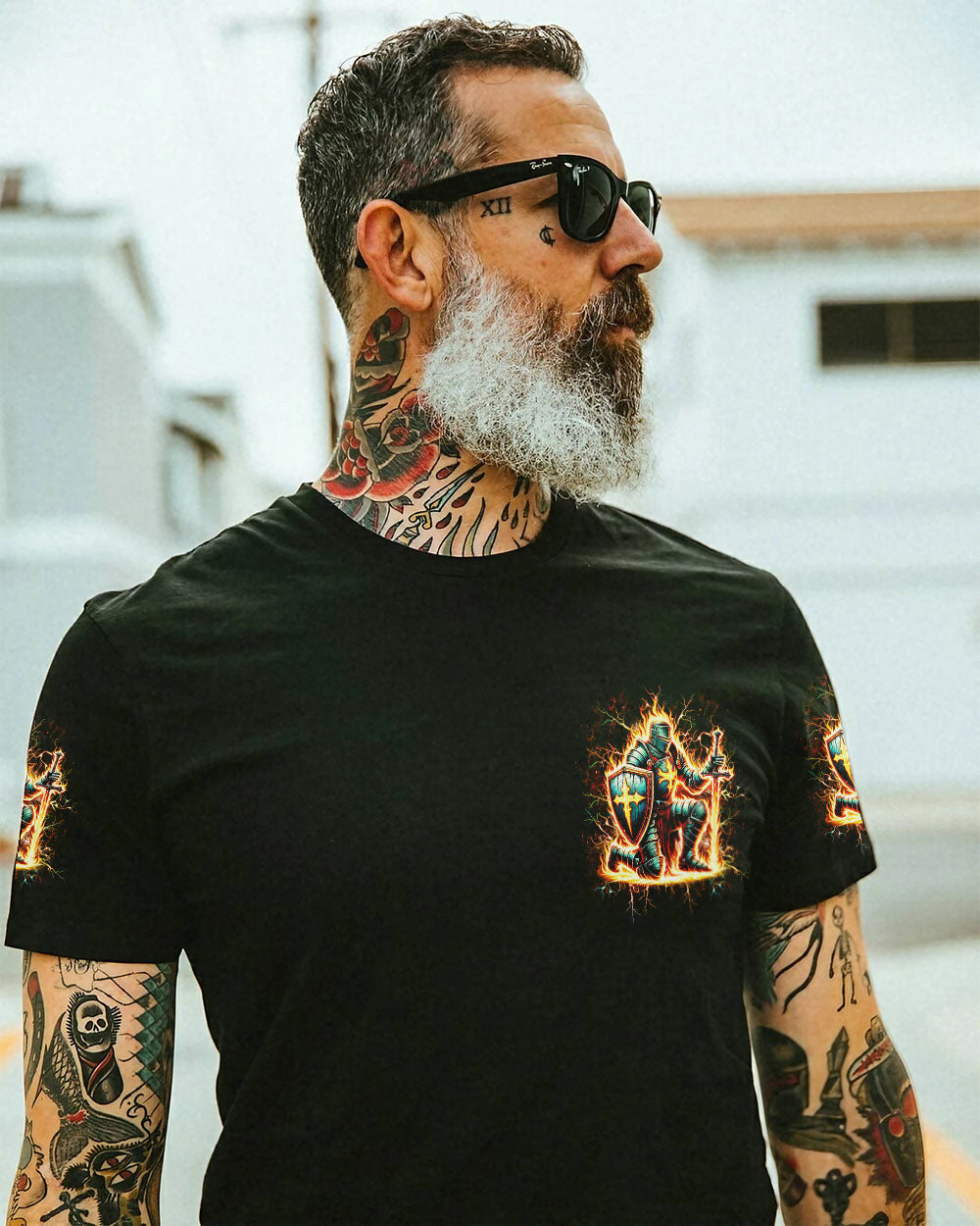 I Serve The Only King Men's All Over Print Shirt - Yhhn0706241, easychoo.com