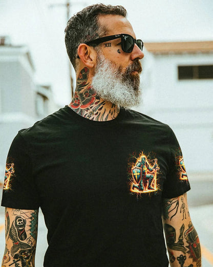 I Serve The Only King Men's All Over Print Shirt - Yhhn0706241, easychoo.com