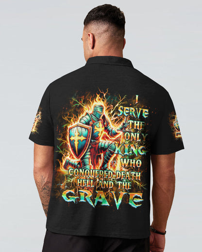 I Serve The Only King Men's All Over Print Shirt - Yhhn0706241, easychoo.com