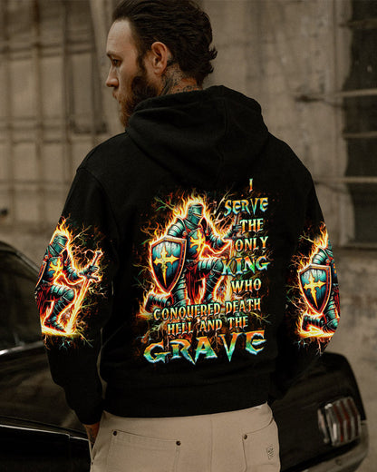 I Serve The Only King Men's All Over Print Shirt - Yhhn0706241, easychoo.com