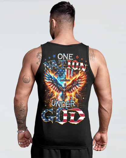 One Nation Under God Men's All Over Print Shirt - Tyqy1106245, easychoo.com