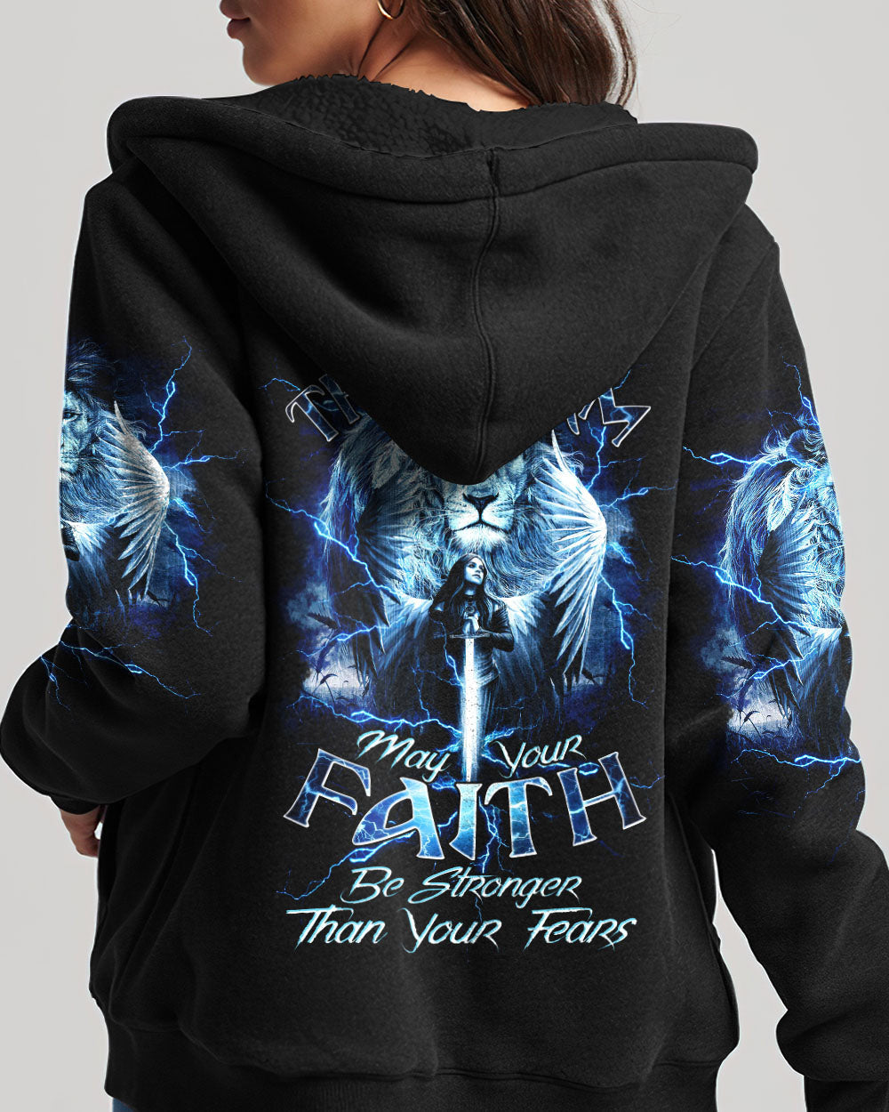 No Matter The Storm Warrior Women's All Over Print Shirt - Tltw1005245, easychoo.com