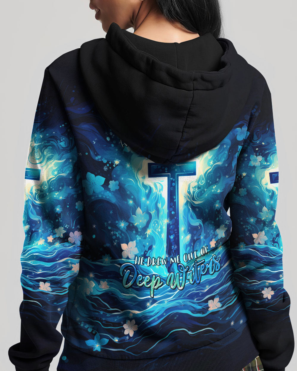 He Drew Me Out Of Deep Waters Women's All Over Print Shirt - Tltr0709233, easychoo.com