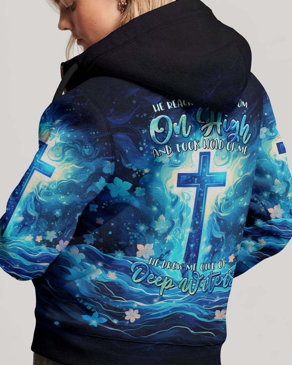 He Drew Me Out Of Deep Waters Women's All Over Print Shirt - Tltr0709233, easychoo.com