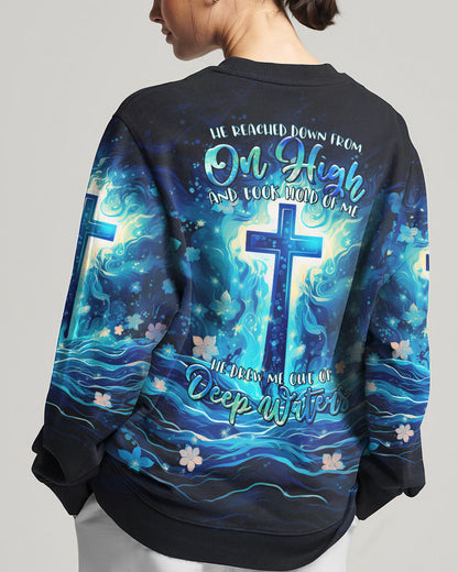 He Drew Me Out Of Deep Waters Women's All Over Print Shirt - Tltr0709233, easychoo.com