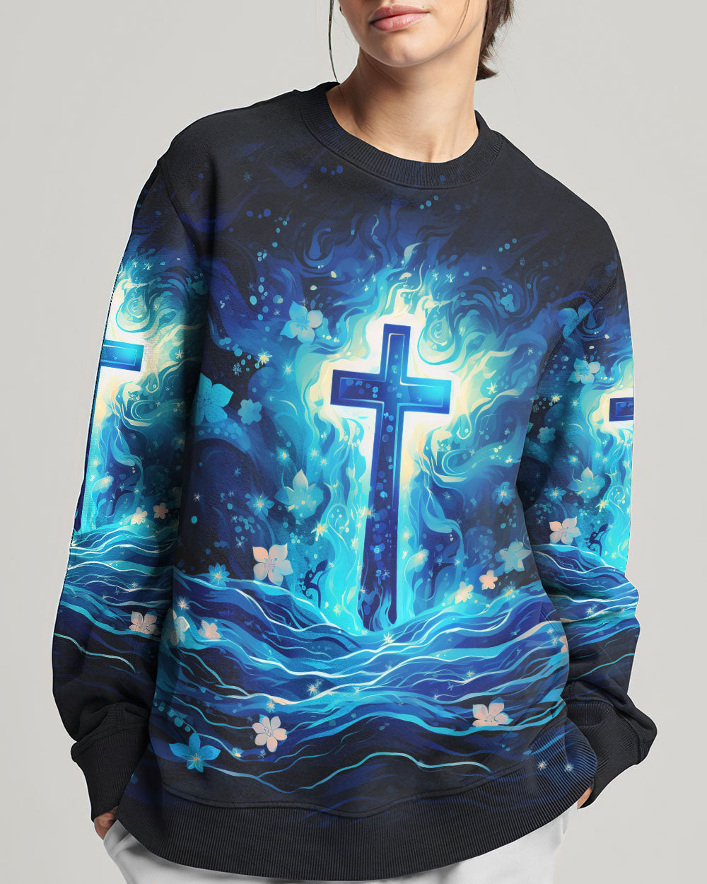 He Drew Me Out Of Deep Waters Women's All Over Print Shirt - Tltr0709233, easychoo.com