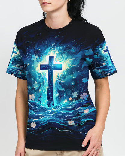 He Drew Me Out Of Deep Waters Women's All Over Print Shirt - Tltr0709233, easychoo.com