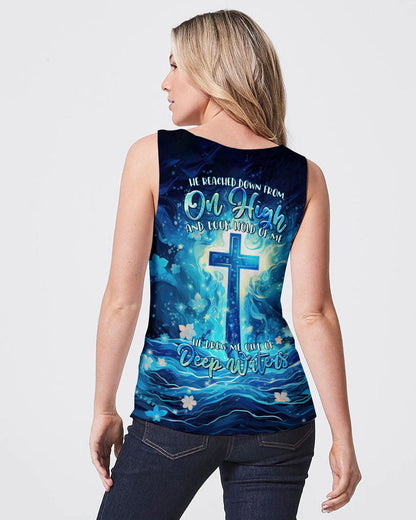 He Drew Me Out Of Deep Waters Women's All Over Print Shirt - Tltr0709233, easychoo.com