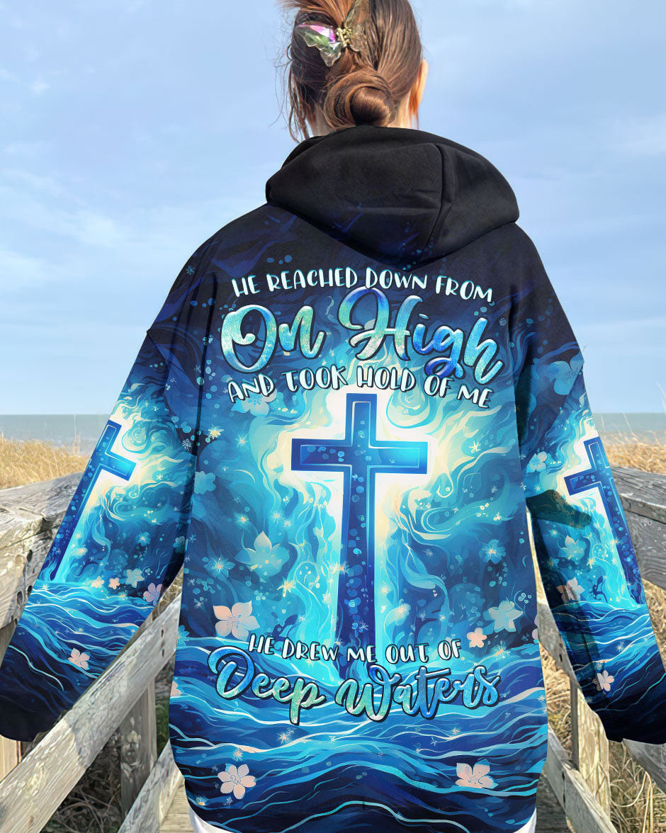 He Drew Me Out Of Deep Waters Women's All Over Print Shirt - Tltr0709233, easychoo.com