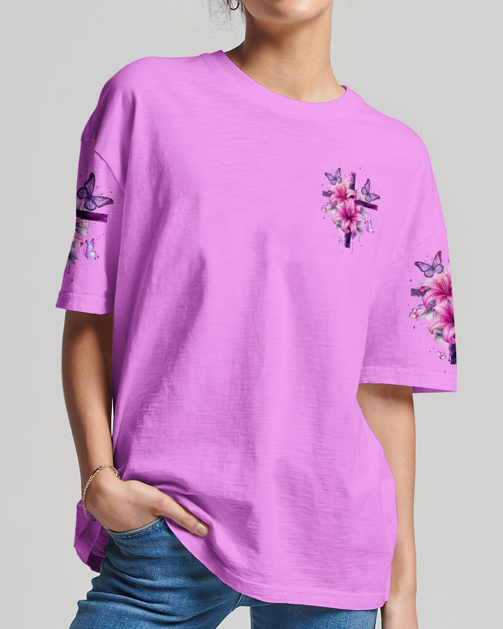 The Lord Will Keep You From All Harm Women's All Over Print Shirt - Tyqy1705243, easychoo.com