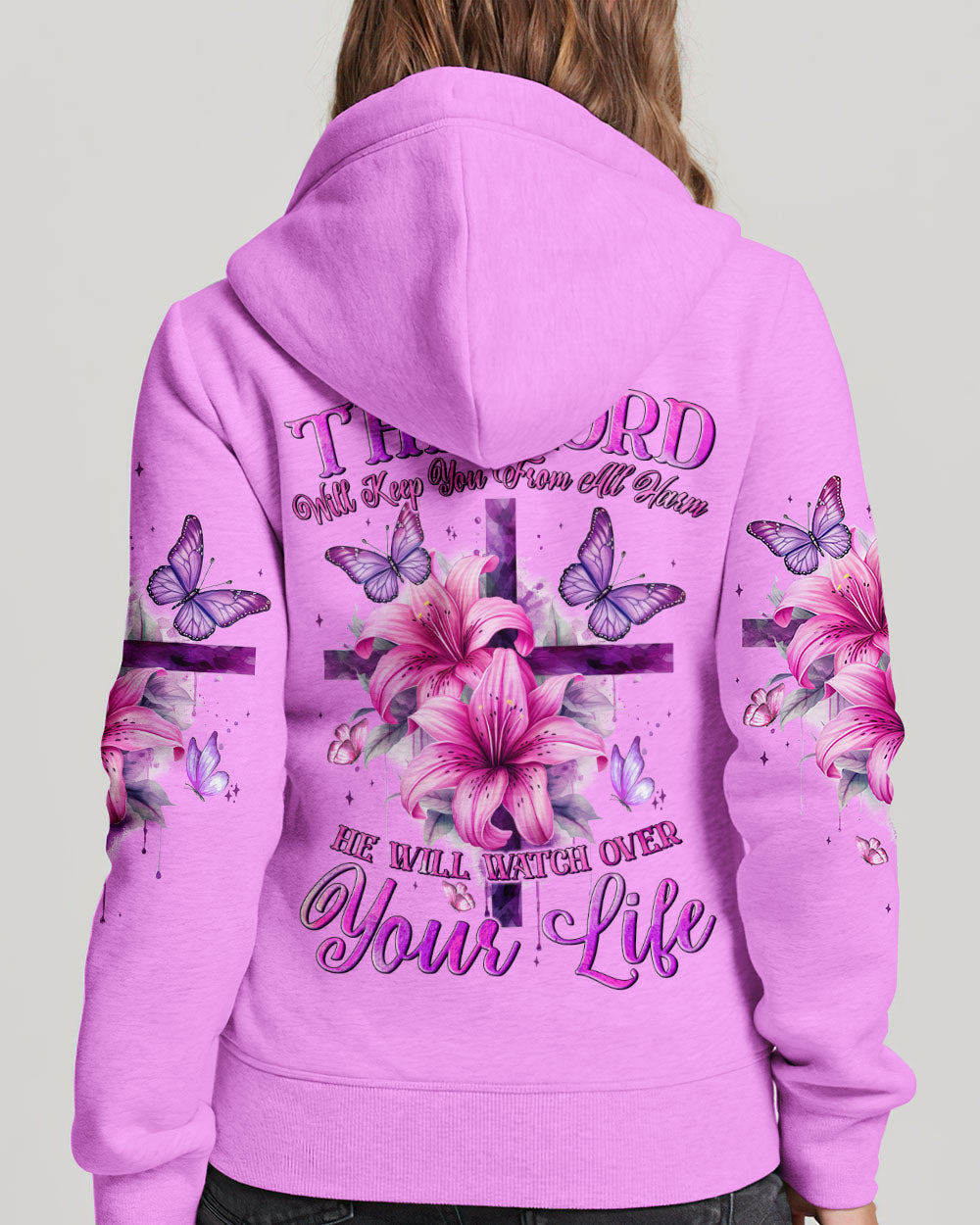 The Lord Will Keep You From All Harm Women's All Over Print Shirt - Tyqy1705243, easychoo.com