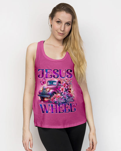 Jesus Take The Wheel Lilies Women's All Over Print Shirt - Ty0605242, easychoo.com