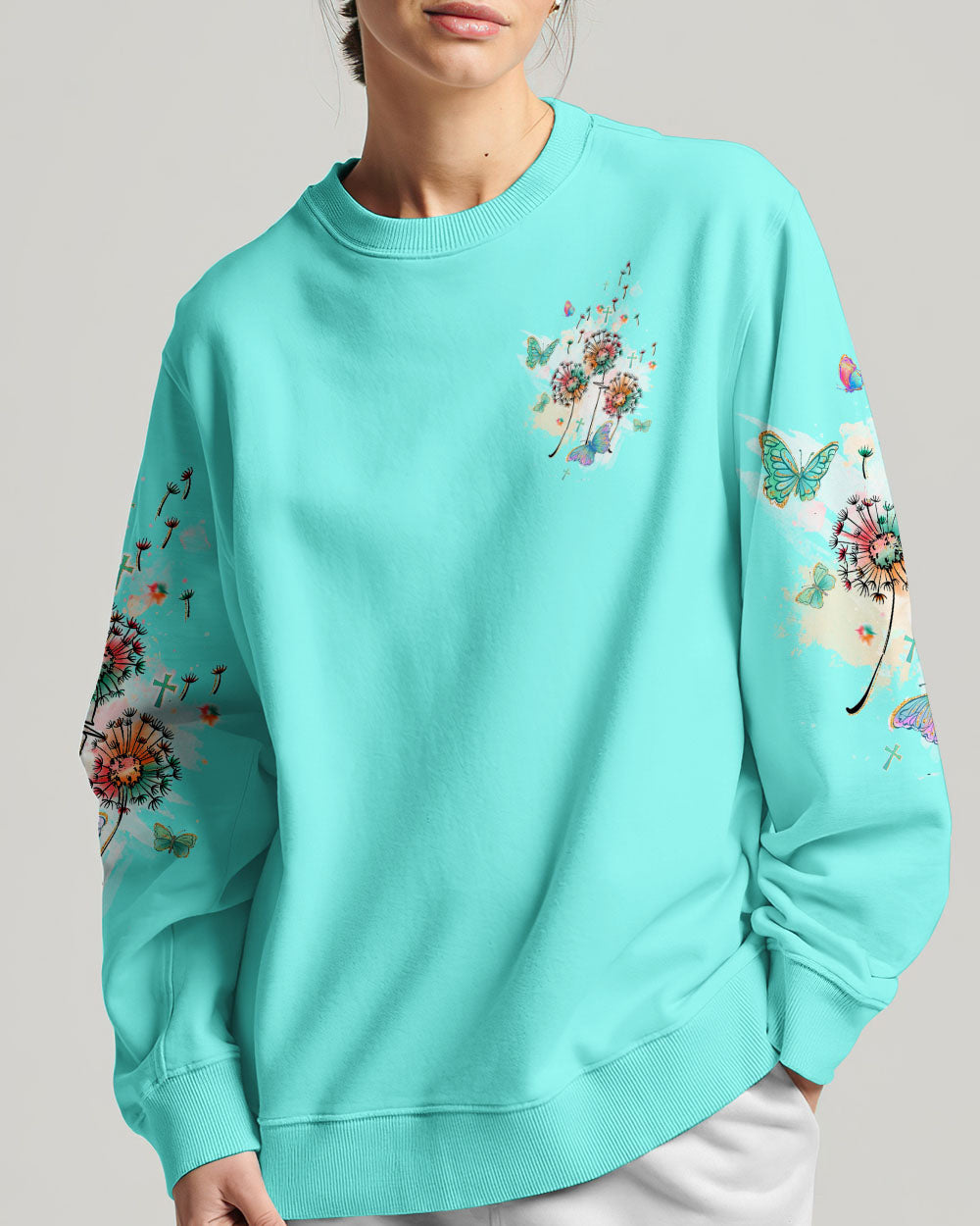 Faith Hope Love Women's All Over Print Shirt - Tltw1409235, easychoo.com
