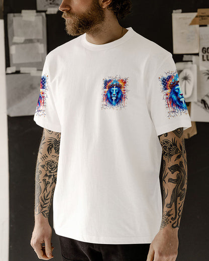 Way Maker Miracle Worker Cross Lion Men's All Over Print Shirt - Yhln0306244, easychoo.com