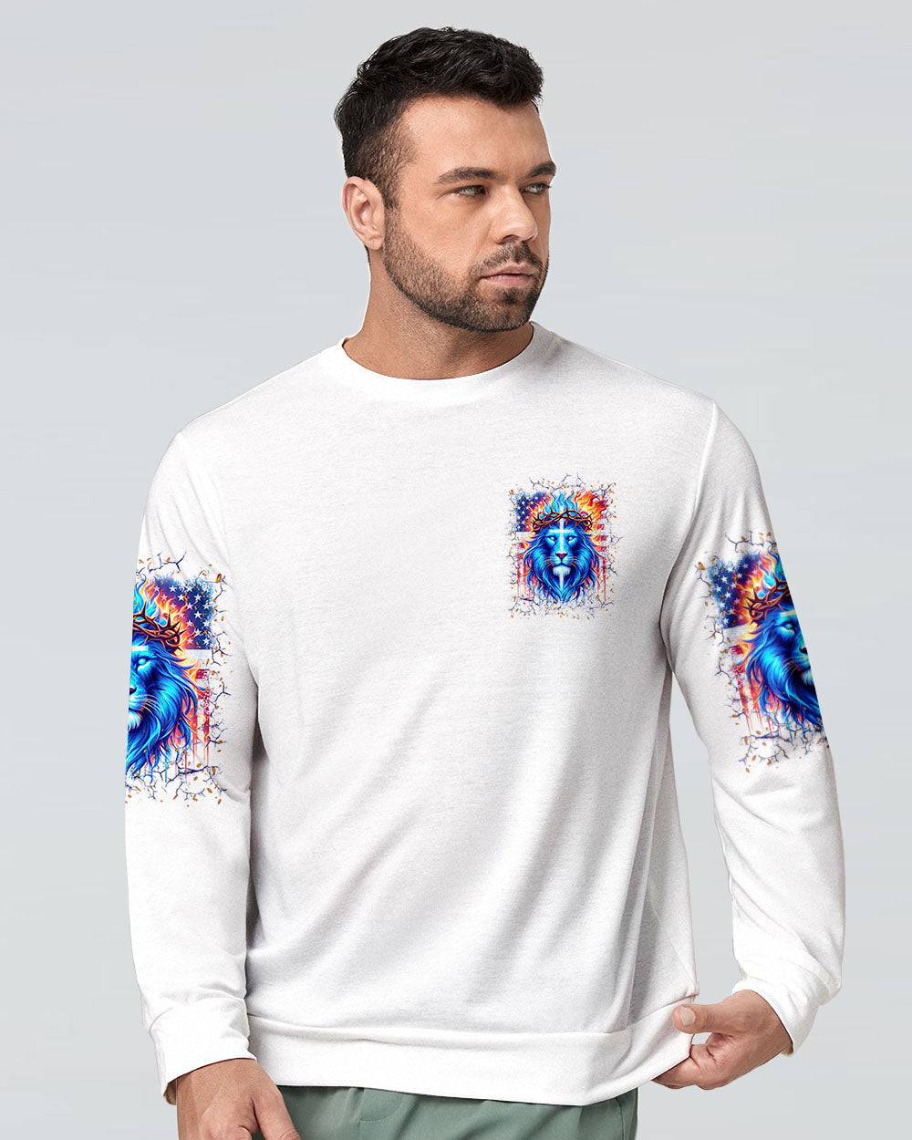 Way Maker Miracle Worker Cross Lion Men's All Over Print Shirt - Yhln0306244, easychoo.com