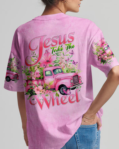 Jesus Take The Wheel Women's All Over Print Shirt - Tyhi0605241, easychoo.com