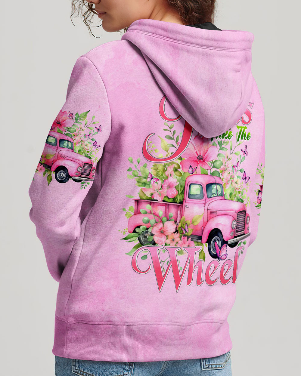 Jesus Take The Wheel Women's All Over Print Shirt - Tyhi0605241, easychoo.com